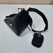 Kitlife Prada Triangle diagonal bag black - 1BH190 - 5