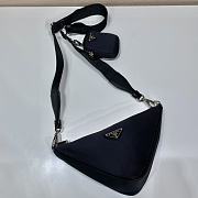 Kitlife Prada Triangle diagonal bag black - 1BH190 - 6