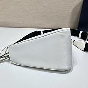 Kitlife Prada Triangle diagonal bag white - 1BH190 - 2