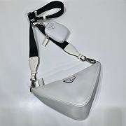 Kitlife Prada Triangle diagonal bag white - 1BH190 - 3