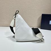 Kitlife Prada Triangle diagonal bag white - 1BH190 - 4