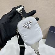 Kitlife Prada Triangle diagonal bag white - 1BH190 - 5