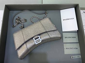 Kitlife Balenciaga Hourglass WOC Grey - 23x5x14cm