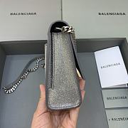 Kitlife Balenciaga Hourglass WOC Grey - 23x5x14cm - 2