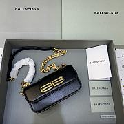 Kitlife Balenciaga Gossip mini leather shoulder bag - 19-5.5-10cm - 1