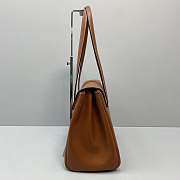 KITLIFE CELINE LARGE SOFT 16 BAG IN SMOOTH CALFSKIN TAN - 60051 - 38x26x18 cm - 6