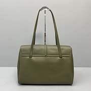 KITLIFE CELINE LARGE SOFT 16 BAG IN SMOOTH CALFSKIN ARMY GREEN - 60051 - 38x26x18 cm - 4