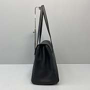 KITLIFE CELINE LARGE SOFT 16 BAG IN SMOOTH CALFSKIN BLACK - 60051 - 38x26x18 cm - 6