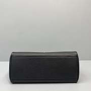 KITLIFE CELINE LARGE SOFT 16 BAG IN SMOOTH CALFSKIN BLACK - 60051 - 38x26x18 cm - 4