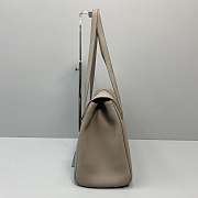 KITLIFE CELINE LARGE SOFT 16 BAG IN SMOOTH CALFSKIN GREY - 60051 - 38x26x18 cm - 6