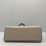 KITLIFE CELINE LARGE SOFT 16 BAG IN SMOOTH CALFSKIN GREY - 60051 - 38x26x18 cm - 5