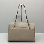 KITLIFE CELINE LARGE SOFT 16 BAG IN SMOOTH CALFSKIN GREY - 60051 - 38x26x18 cm - 4