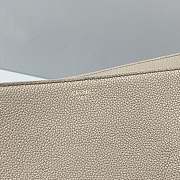 KITLIFE CELINE LARGE SOFT 16 BAG IN SMOOTH CALFSKIN GREY - 60051 - 38x26x18 cm - 3