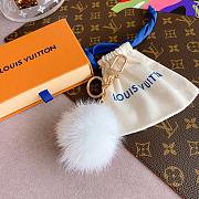 Kitlife Louis Vuitton Hair Ball mirror keychain pendant - 5