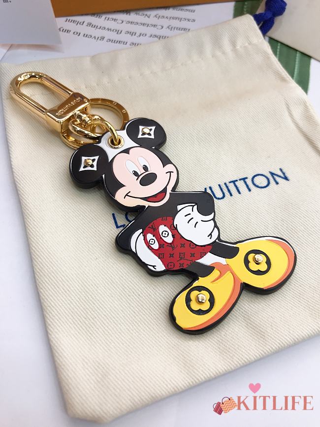 Kitlife Louis Vuitton Mickey Mouse Bag Charm and Key Holder