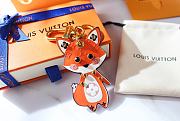 Kitlife Louis Vuitton Cute Fox Bag Charm and Key Holder - 1