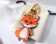 Kitlife Louis Vuitton Cute Fox Bag Charm and Key Holder - 3