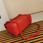 Kitlife Prada Nappa Leather Prada Spectrum Bag Red -  27 × 18.5 × 9cm - 5