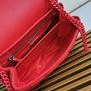 Kitlife Prada Nappa Leather Prada Spectrum Bag Red -  27 × 18.5 × 9cm - 2