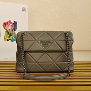 Kitlife Prada Nappa Leather Prada Spectrum Bag Green - 27 × 18.5 × 9cm - 1