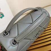Kitlife Prada Nappa Leather Prada Spectrum Bag Green - 27 × 18.5 × 9cm - 3