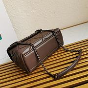 Kitlife Prada Nappa Leather Prada Spectrum Bag Brown - 27 × 18.5 × 9cm - 6