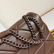 Kitlife Prada Nappa Leather Prada Spectrum Bag Brown - 27 × 18.5 × 9cm - 4