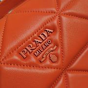Kitlife Prada Nappa Leather Prada Spectrum Bag Orange - 27 × 18.5 × 9cm - 2