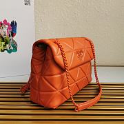 Kitlife Prada Nappa Leather Prada Spectrum Bag Orange - 27 × 18.5 × 9cm - 3
