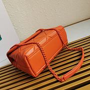 Kitlife Prada Nappa Leather Prada Spectrum Bag Orange - 27 × 18.5 × 9cm - 5