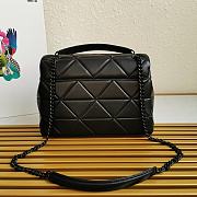 Kitlife Prada Nappa Leather Prada Spectrum Bag Black - 27 × 18.5 × 9cm - 6