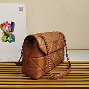 Kitlife Prada Nappa Leather Prada Spectrum Bag Light Brown - 27 × 18.5 × 9cm - 6