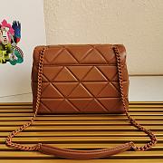 Kitlife Prada Nappa Leather Prada Spectrum Bag Light Brown - 27 × 18.5 × 9cm - 4