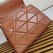 Kitlife Prada Nappa Leather Prada Spectrum Bag Light Brown - 27 × 18.5 × 9cm - 2