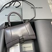 Kitlife Balenciaga Grey Hourglass Top Handle Bag Medium - 23-10-14cm - 1