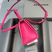 Kitlife Balenciaga Pink Hourglass Top Handle Bag Small - 19x8x11 cm - 2