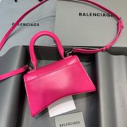 Kitlife Balenciaga Pink Hourglass Top Handle Bag Small - 19x8x11 cm - 4