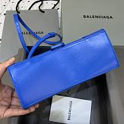 Kitlife Balenciaga Blue Hourglass Top Handle Bag Medium - 23-10-14cm - 4