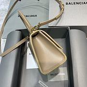 Kitlife Balenciaga Beige Hourglass Top Handle Bag Small - 19x8x11 cm - 2