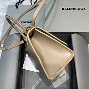 Kitlife Balenciaga Beige Hourglass Top Handle Bag Medium - 23-10-14cm - 6