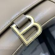 Kitlife Balenciaga Beige Hourglass Top Handle Bag Medium - 23-10-14cm - 2