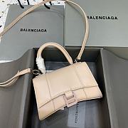 Kitlife Balenciaga Nude Hourglass Top Handle Bag Small - 19x8x11 cm - 1