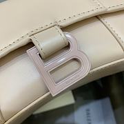 Kitlife Balenciaga Nude Hourglass Top Handle Bag Small - 19x8x11 cm - 4