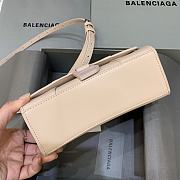 Kitlife Balenciaga Nude Hourglass Top Handle Bag Small - 19x8x11 cm - 3