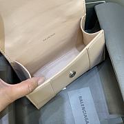 Kitlife Balenciaga Nude Hourglass Top Handle Bag Small - 19x8x11 cm - 2