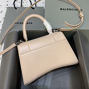 Kitlife Balenciaga Nude Hourglass Top Handle Bag Medium - 23-10-14cm - 3