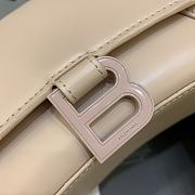 Kitlife Balenciaga Nude Hourglass Top Handle Bag Medium - 23-10-14cm - 2