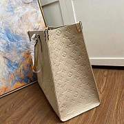 Kitlife Louis Vuitton Onthego GM White - 41x34x19cm - 6
