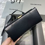 Kitlife Balenciaga Black Gold Hardware Hourglass Top Handle Bag Medium - 23-10-14cm - 6