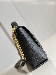 Kitlife Louis Vuitton Blanche BB shoulder bag black - M43781 - 22x16x7cm - 5